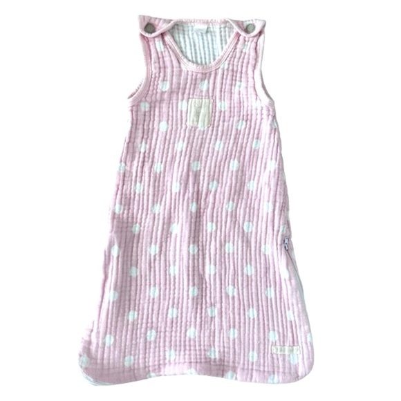 Baby Aspen baby swaddle Sweet Snuggles Muslin Wearable Blanket pink 0-6 months - Picture 1 of 10